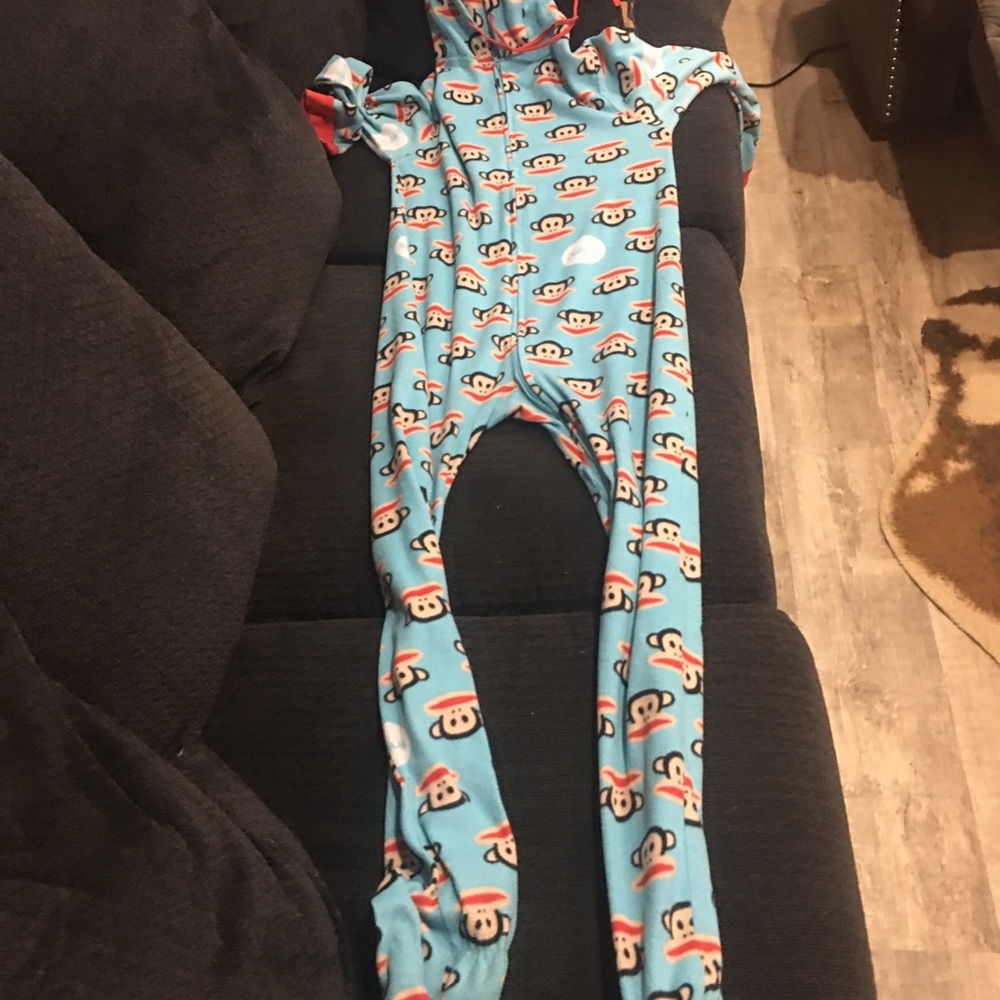 Julius the monkey pj’s used well still in good quality